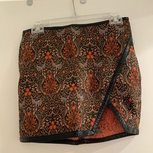 EXPRESS-Patterned Pencil Skirt